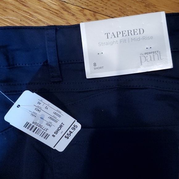 Christopher & Banks Midrise Tappered Fit Pants - Picture 3 of 4